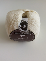 Hempwol Hemp & Wool Blend Yarn - Bianco